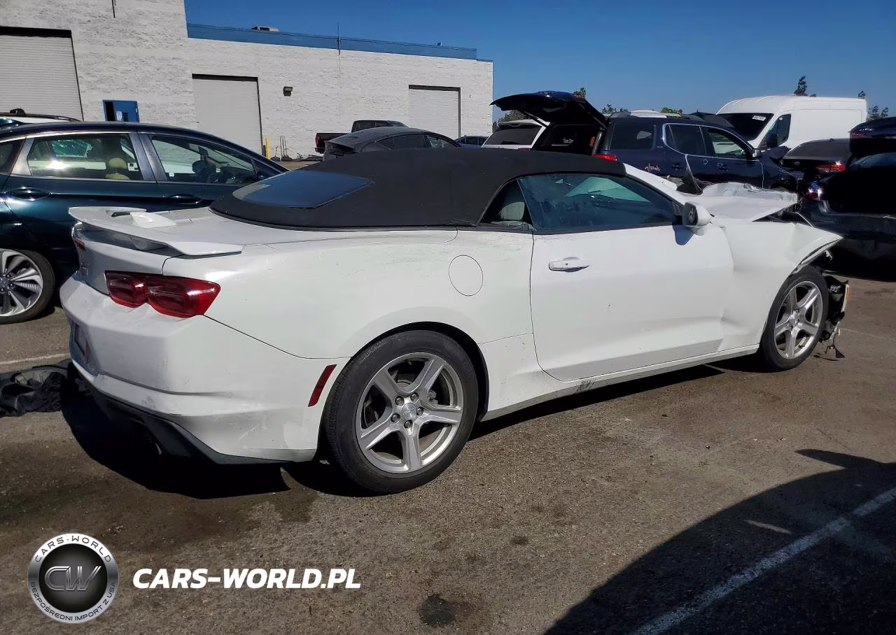 2019 Chevrolet Camaro Ls VIN:1G1FB3DX6K0124993 - 3