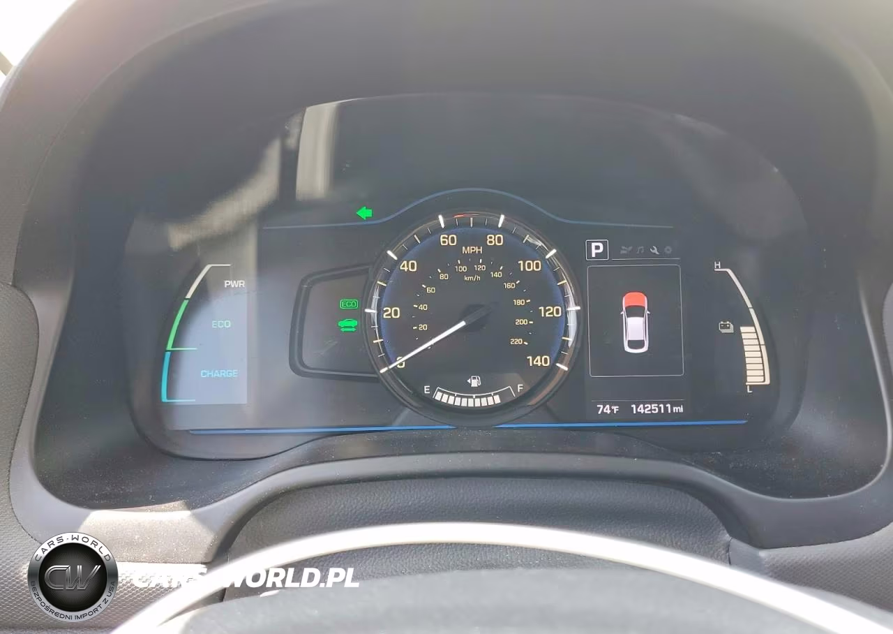 2019 Hyundai Ioniq Blue VIN:KMHC65LC9KU151733 - 9