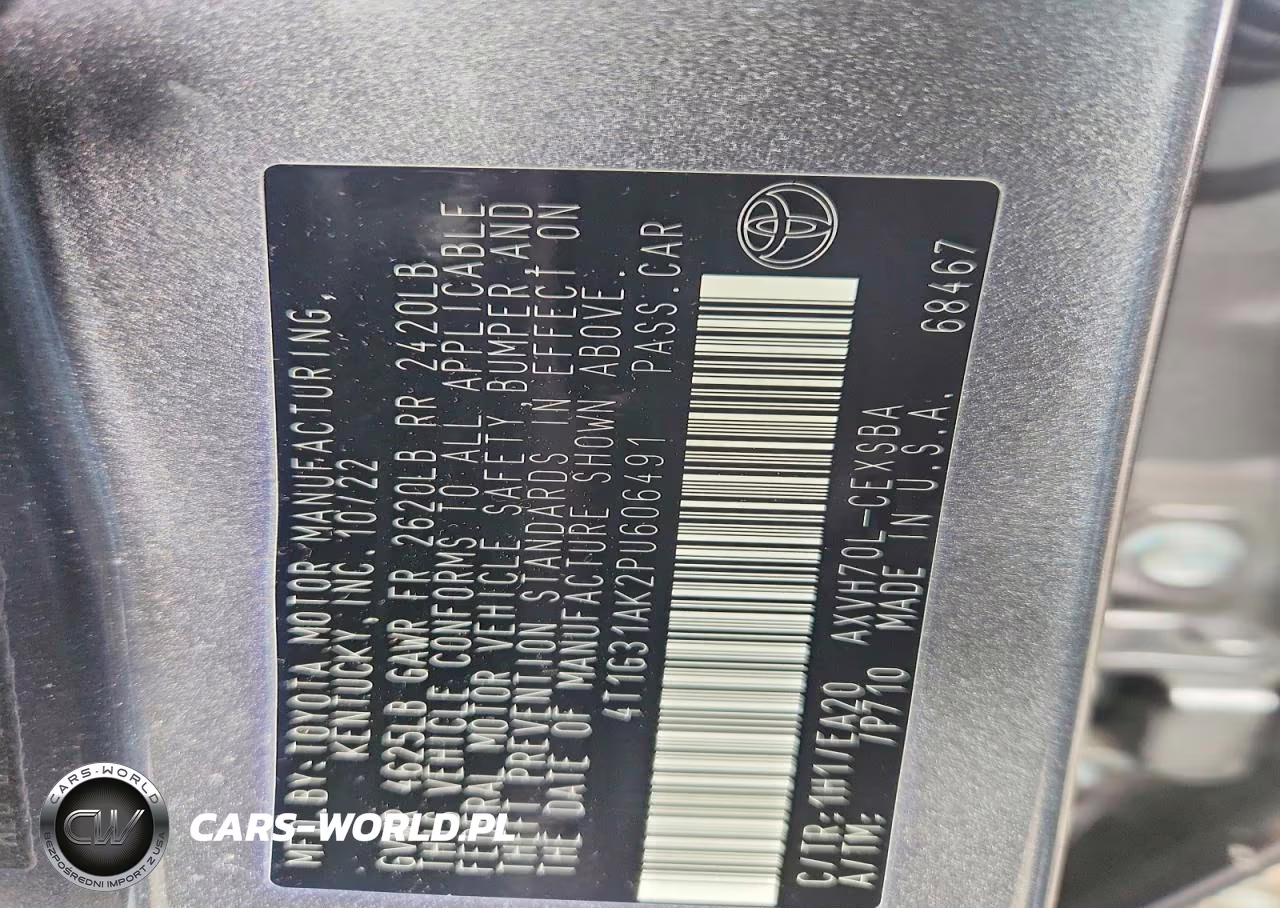 2023 Toyota Camry Hybrid Se VIN:4T1G31AK2PU606491 - 12