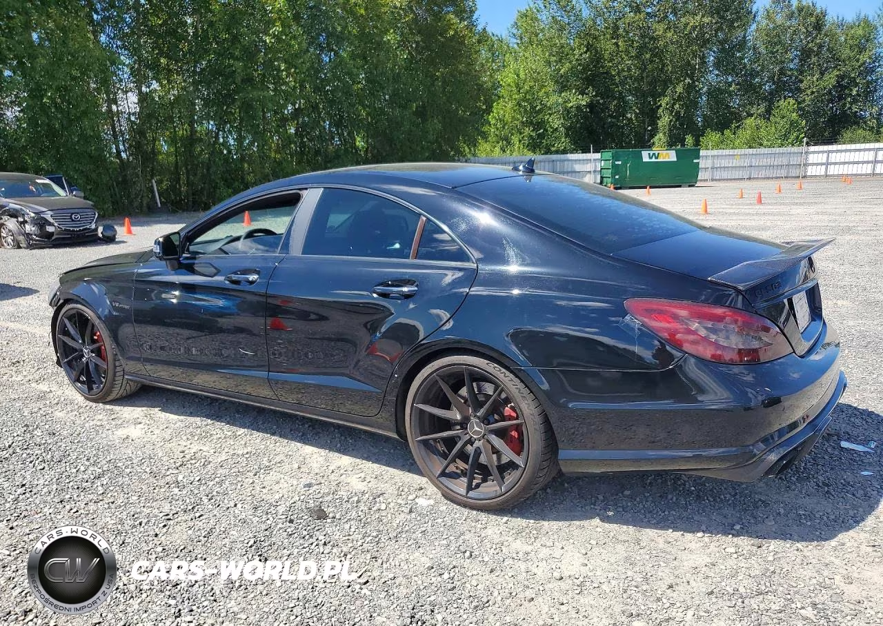 2012 Mercedes-Benz Cls 63 Amg VIN:WDDLJ7EB9CA029899 - 2