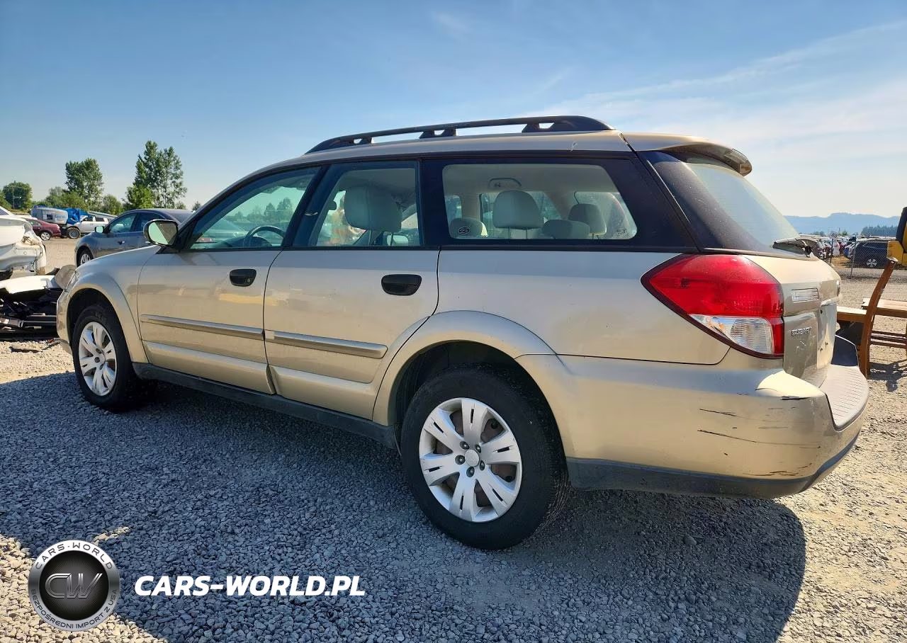 2008 Subaru Outback VIN:4S4BP60C887329318 - 2