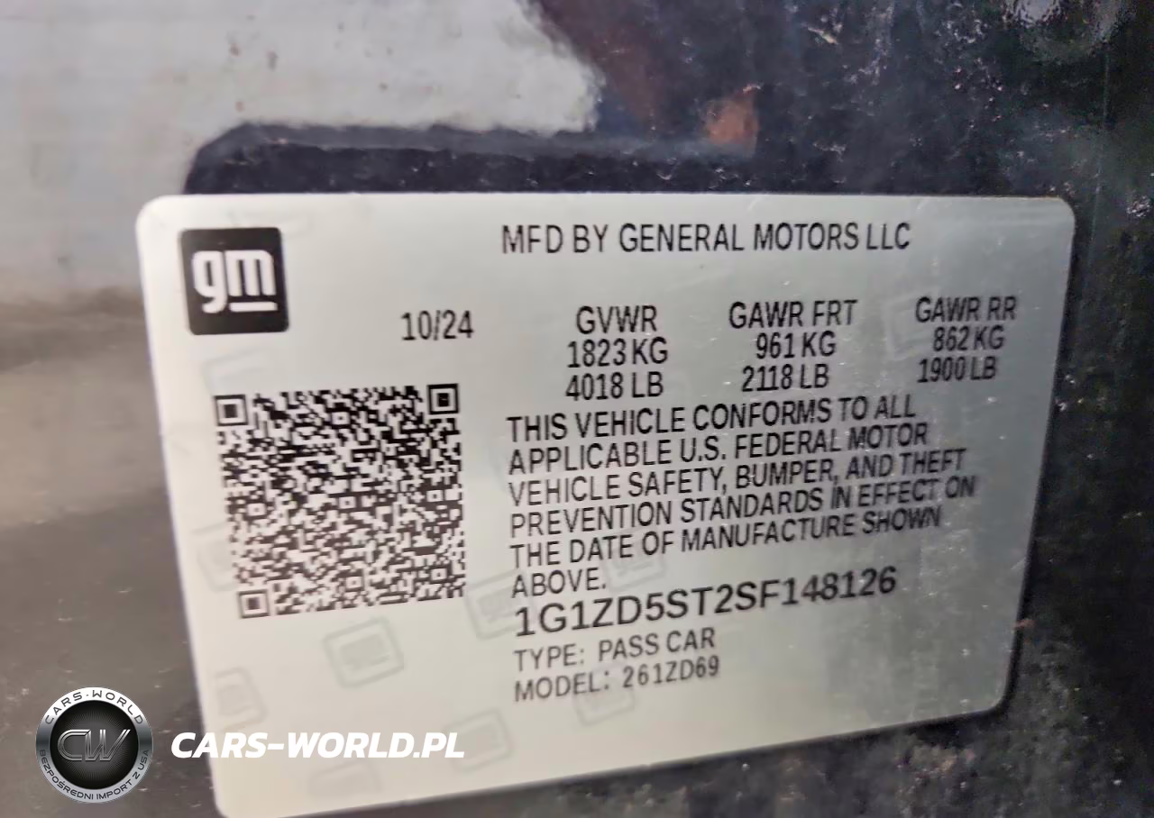 2025 Chevrolet Malibumlt VIN:1G1ZD5ST2SF148126 - 12
