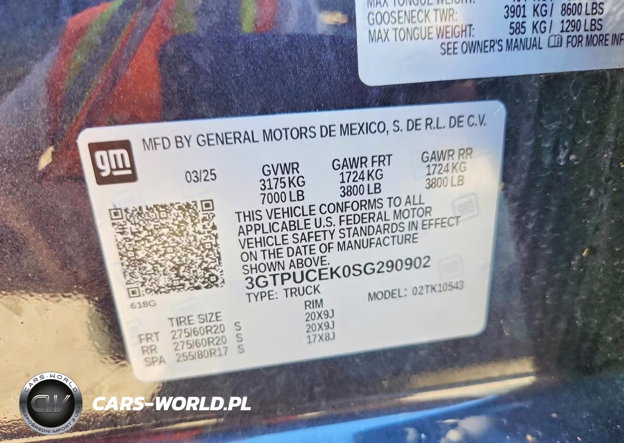 2025 GMC Sierra K1500 Elevation VIN:3GTPUCEK0SG290902 - 12