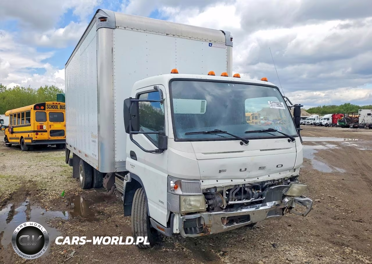 2013 Mitsubishi Fe Fec72S Box Truck VIN:JL6BNG1A7DK001058 - 4