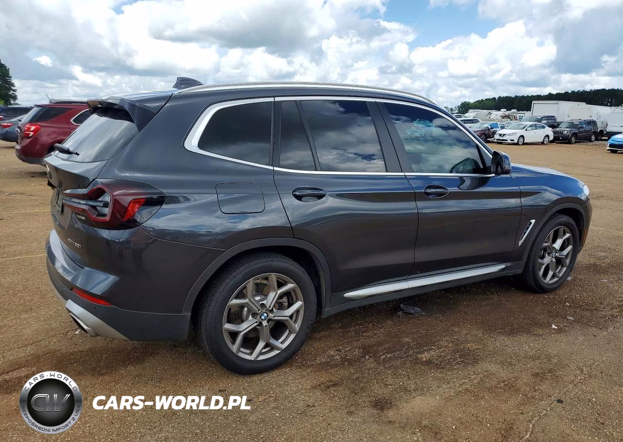2022 BMW X3 xDrive30I VIN:5UX53DP06N9K07777 - 3