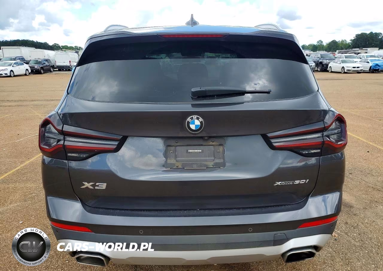 2022 BMW X3 xDrive30I VIN:5UX53DP06N9K07777 - 6
