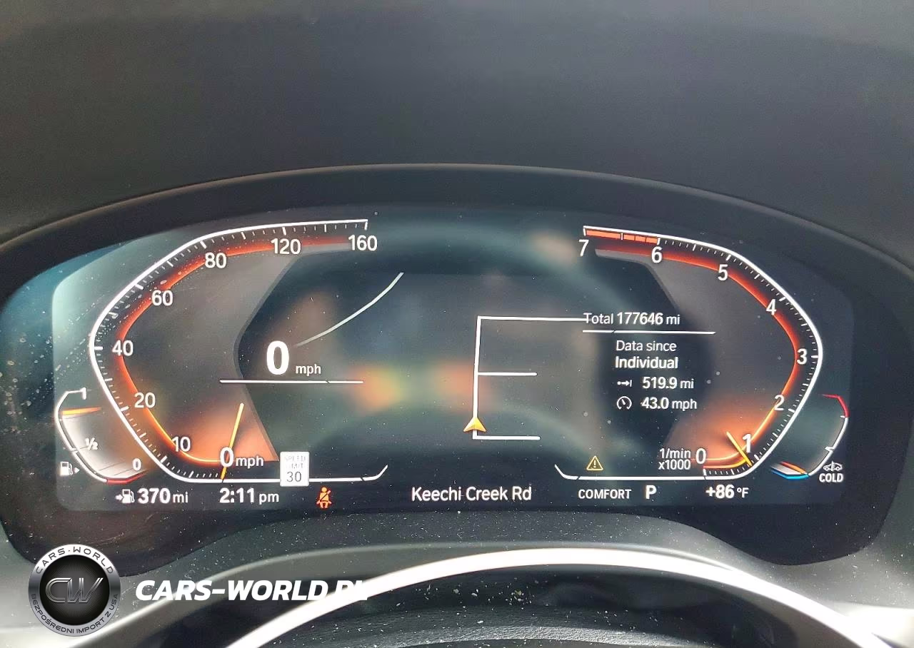 2022 BMW X3 xDrive30I VIN:5UX53DP06N9K07777 - 9