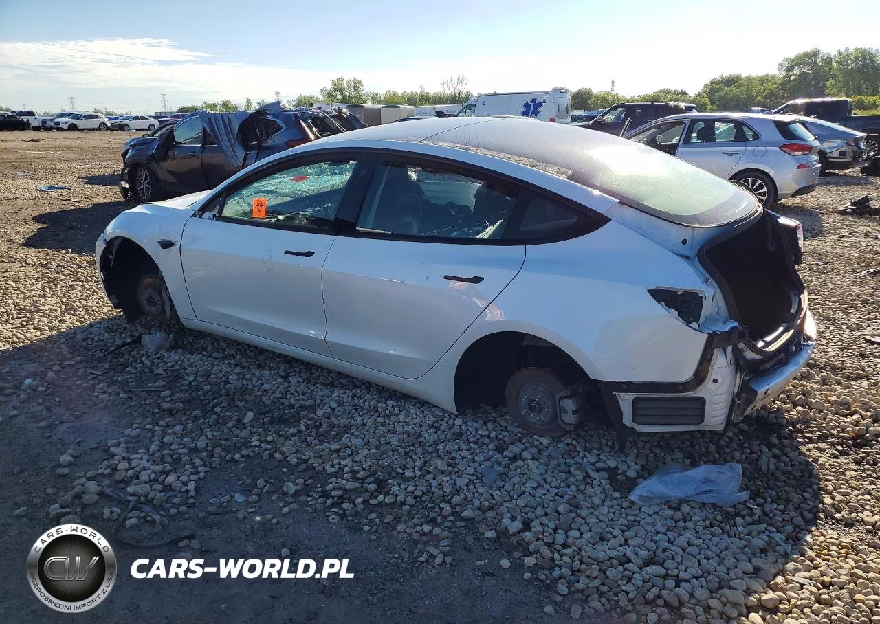 2022 Tesla Model 3 VIN:5YJ3E1EB0NF180541 - 2