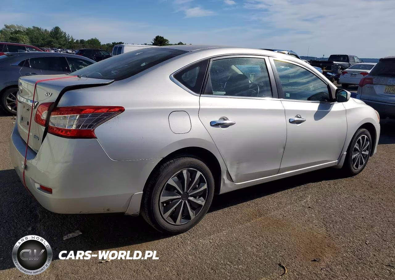 2013 Nissan Sentra Sv VIN:1N4AB7AP8DN908794 - 3