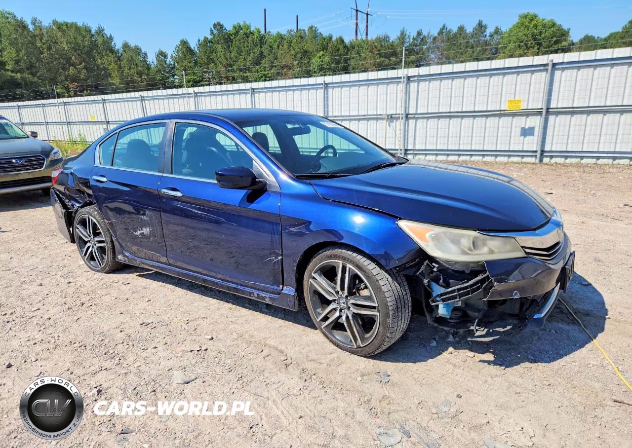 2017 Honda Accord Sport VIN:1HGCR2F55HA001024 - 4