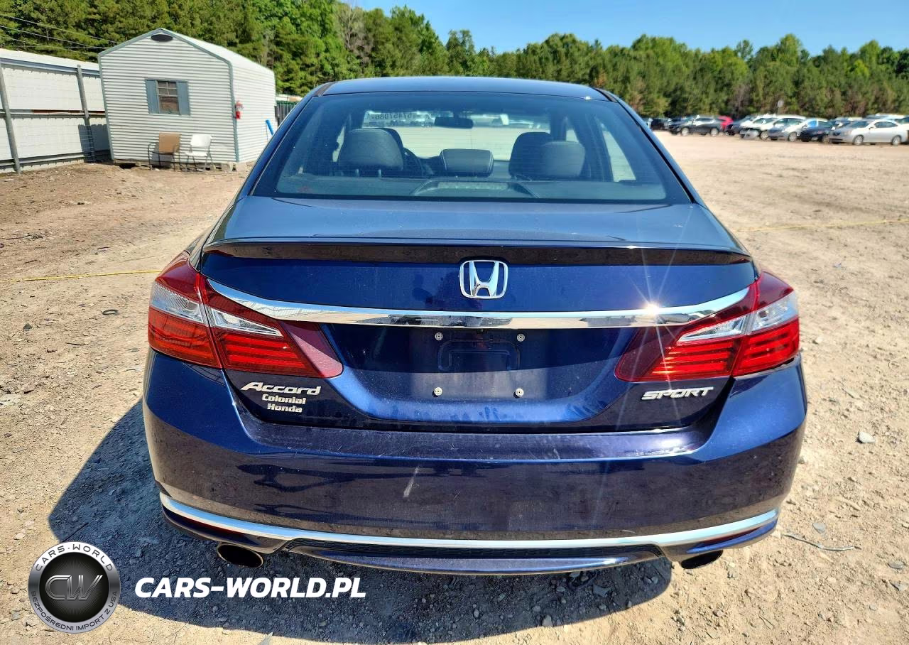 2017 Honda Accord Sport VIN:1HGCR2F55HA001024 - 6