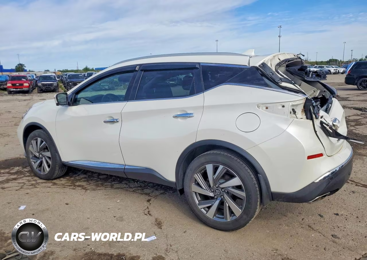 2019 Nissan Murano Sl VIN:5N1AZ2MS2KN163851 - 2