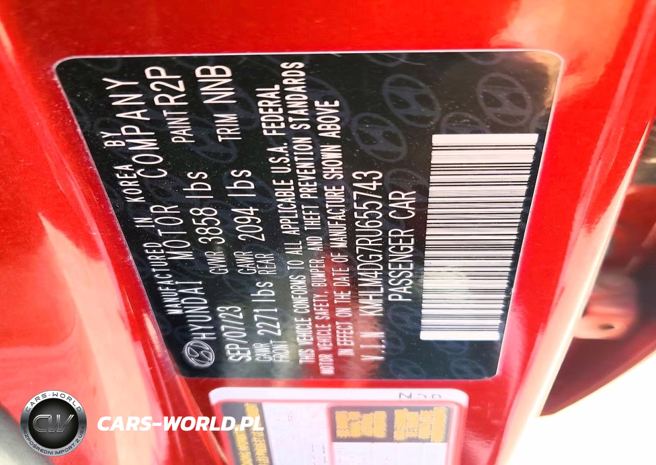 2024 Hyundai Elantra Sel VIN:KMHLM4DG7RU655743 - 12