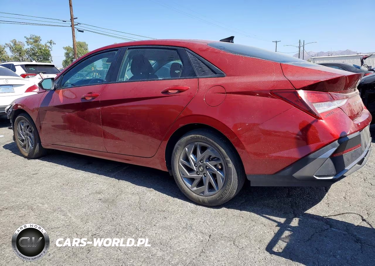2024 Hyundai Elantra Sel VIN:KMHLM4DG7RU655743 - 2