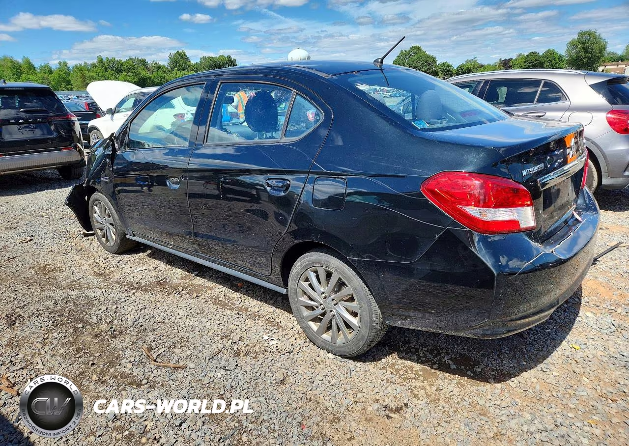 2019 Mitsubishi Mirage G4 Se VIN:ML32F4FJ1KHF12438 - 2
