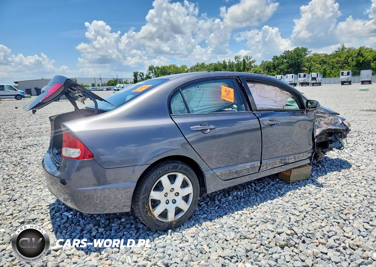 2010 Honda Civic Lx VIN:2HGFA1F58AH565384 - 3