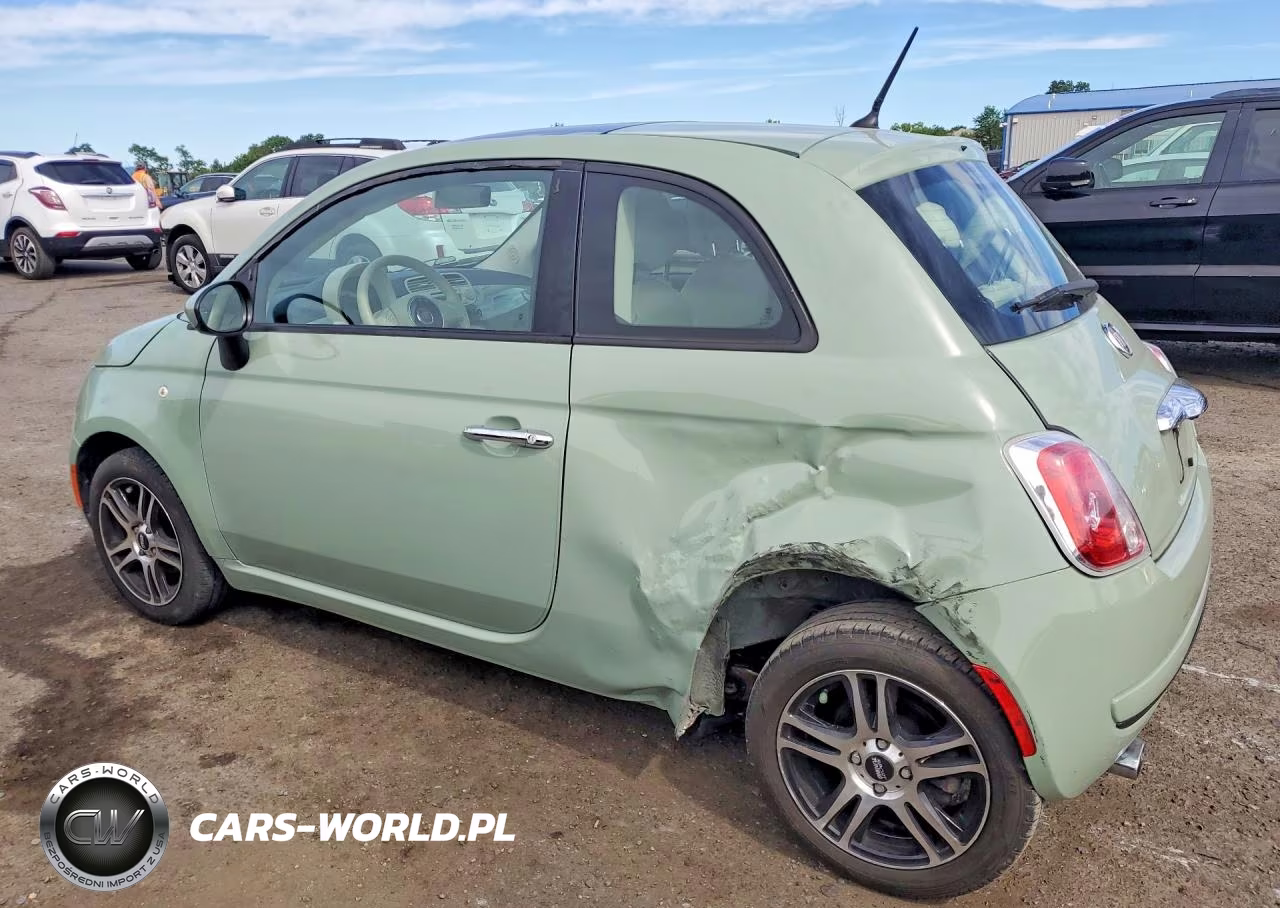 2012 FIAT 500 POP VIN:3C3CFFAR8CT344229 - 2