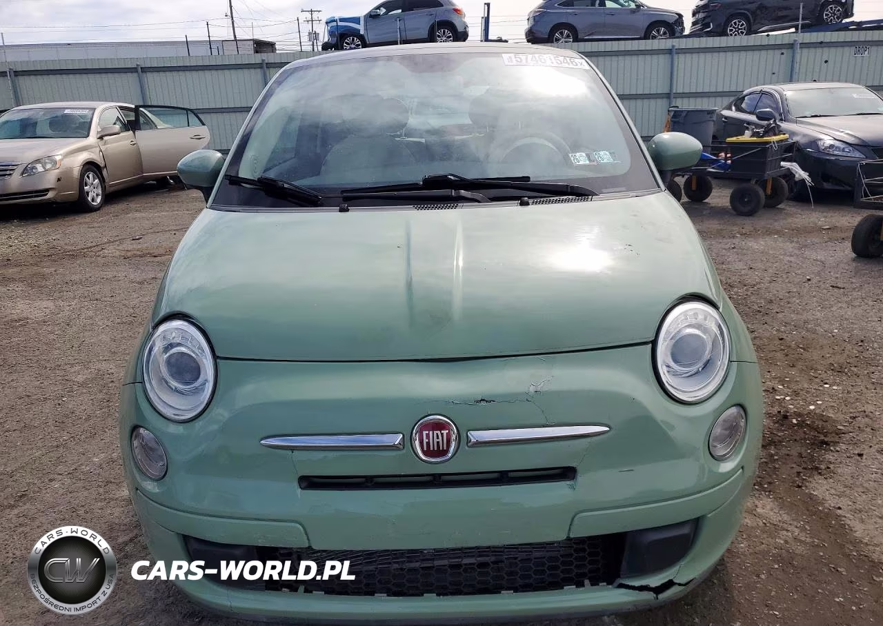 2012 FIAT 500 POP VIN:3C3CFFAR8CT344229 - 5