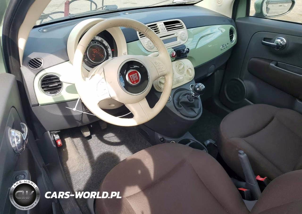 2012 FIAT 500 POP VIN:3C3CFFAR8CT344229 - 8