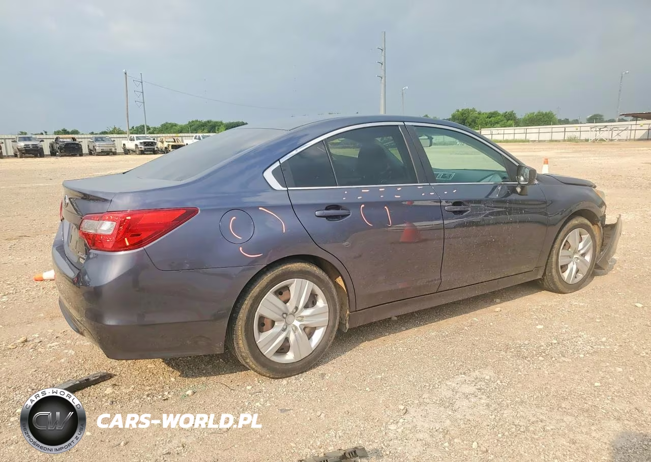 2017 Subaru Legacy 2.5I VIN:4S3BNAA61H3013885 - 3