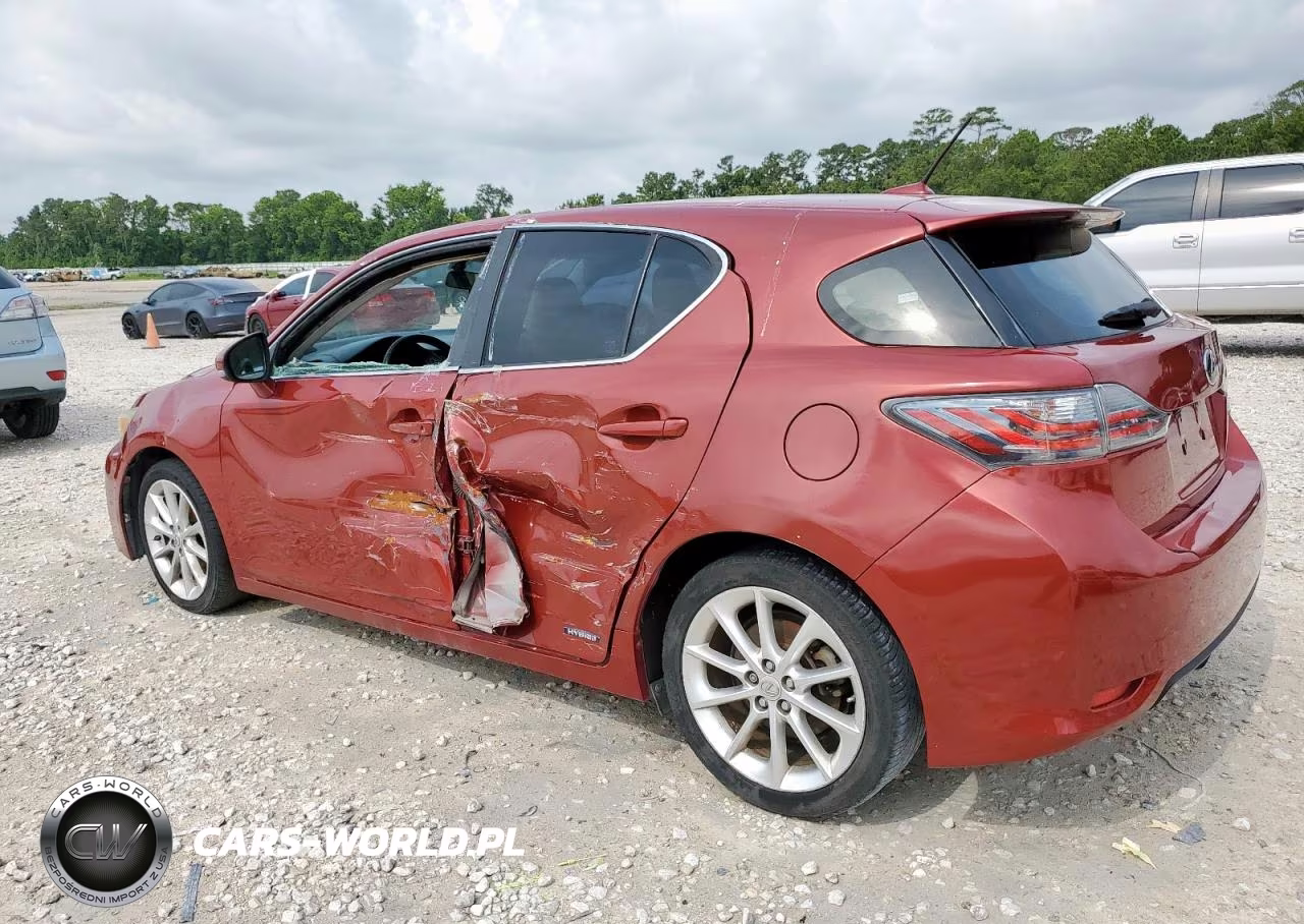 2011 Lexus Ct 200 VIN:JTHKD5BH9B2016202 - 2