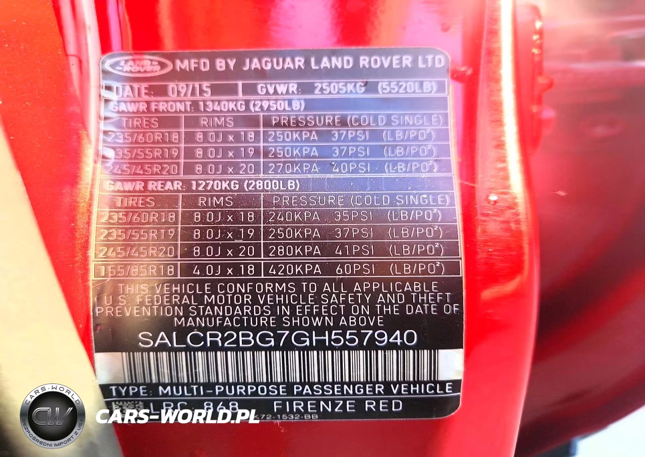 2016 Land Rover Discovery Sport Hse VIN:SALCR2BG7GH557940 - 13