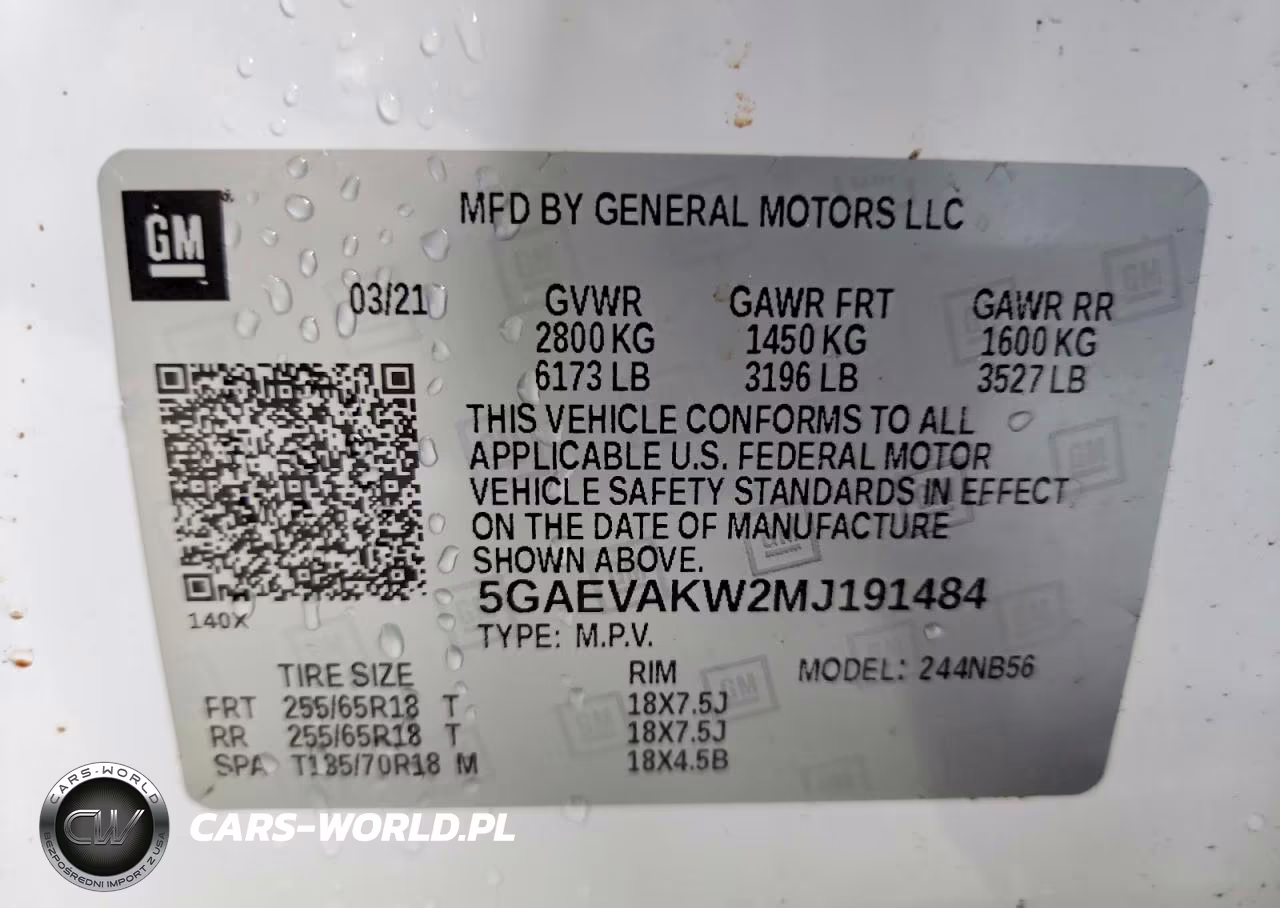 2021 Buick Enclave Essence VIN:5GAEVAKW2MJ191484 - 14
