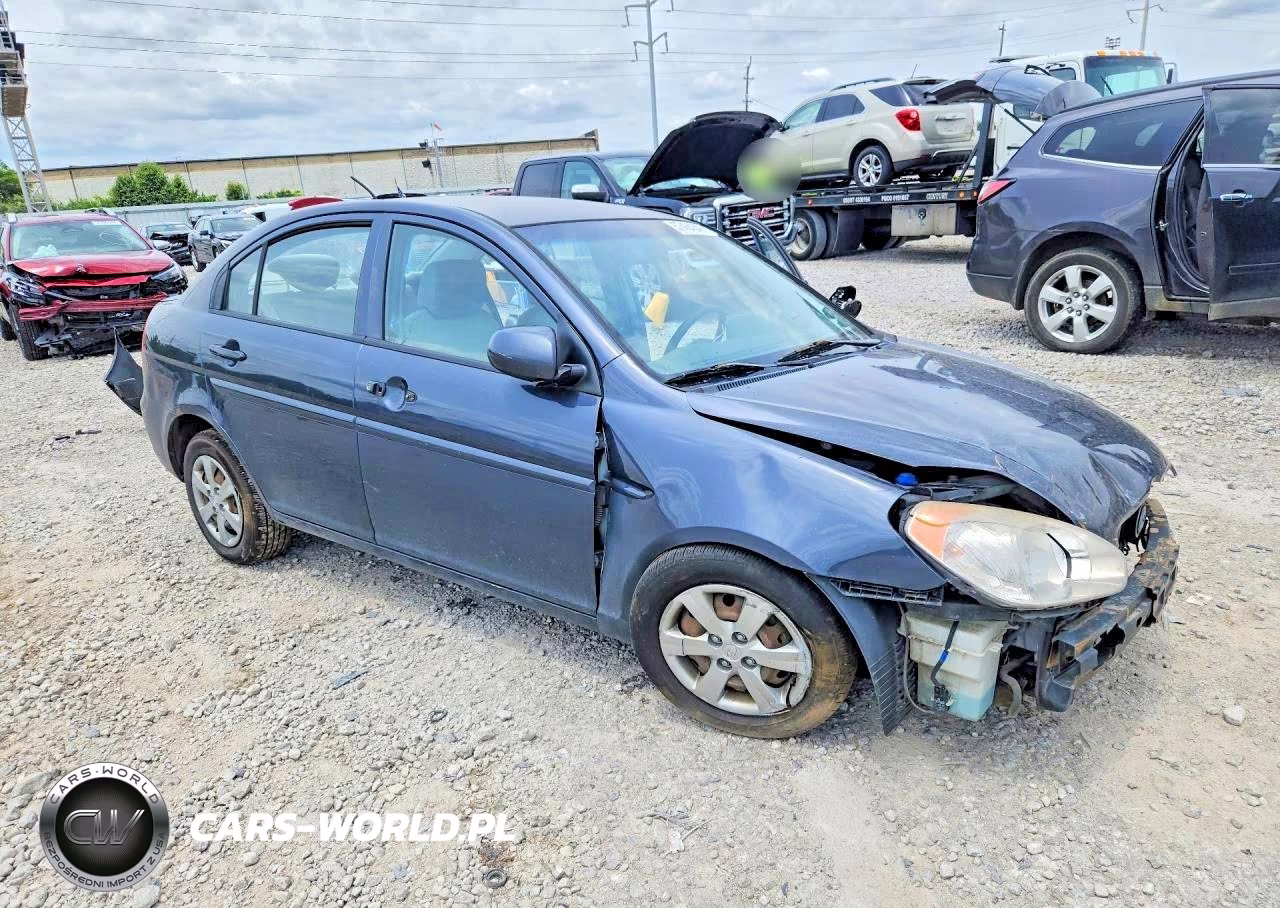 2010 Hyundai Accent Gls VIN:KMHCN4ACXAU422555 - 4