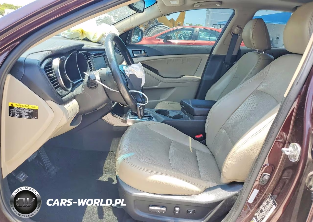 2013 Kia Optima Ex VIN:5XXGN4A75DG255203 - 7