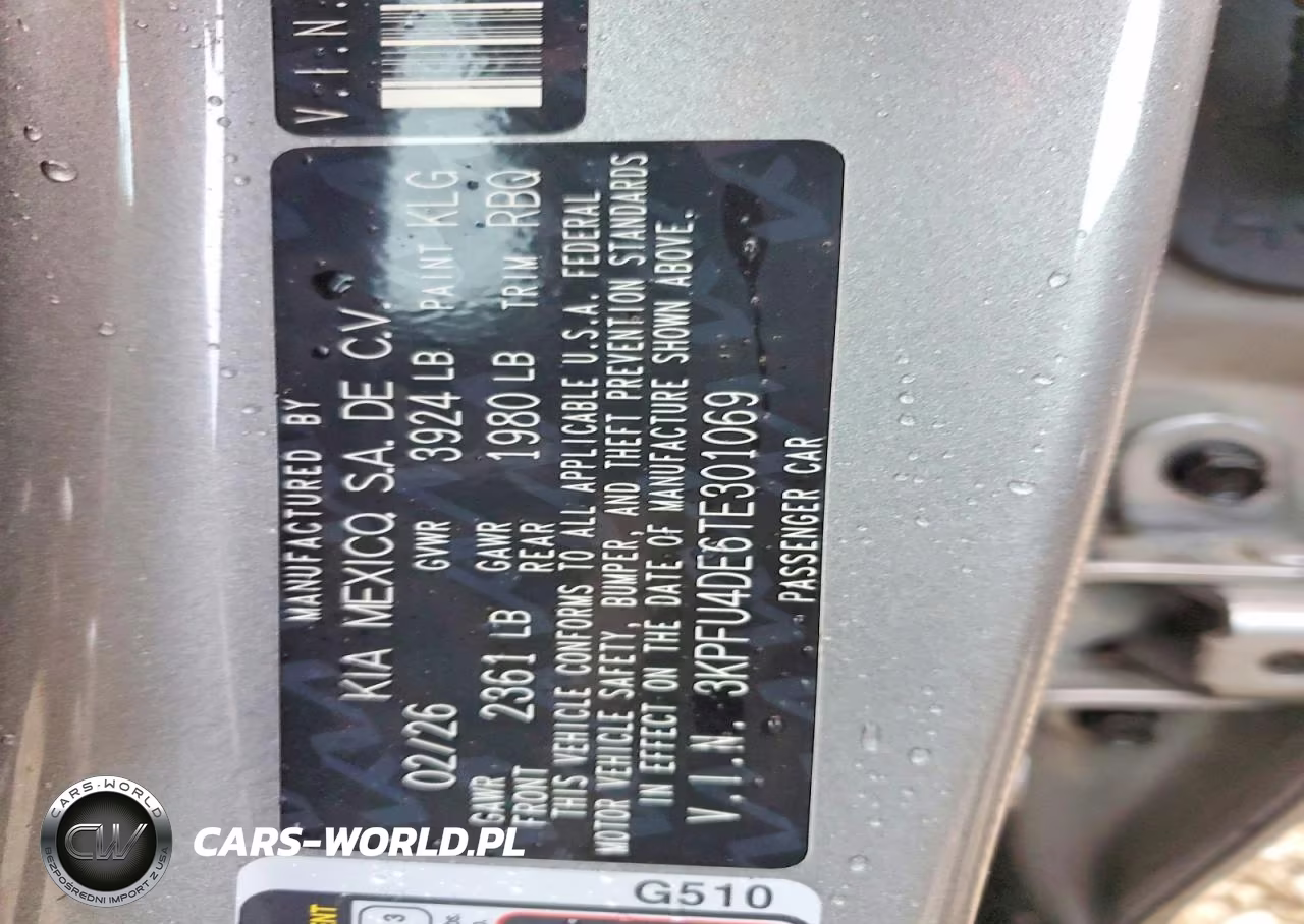 2026 Kia K4 Ex VIN:3KPFU4DE6TE301069 - 13