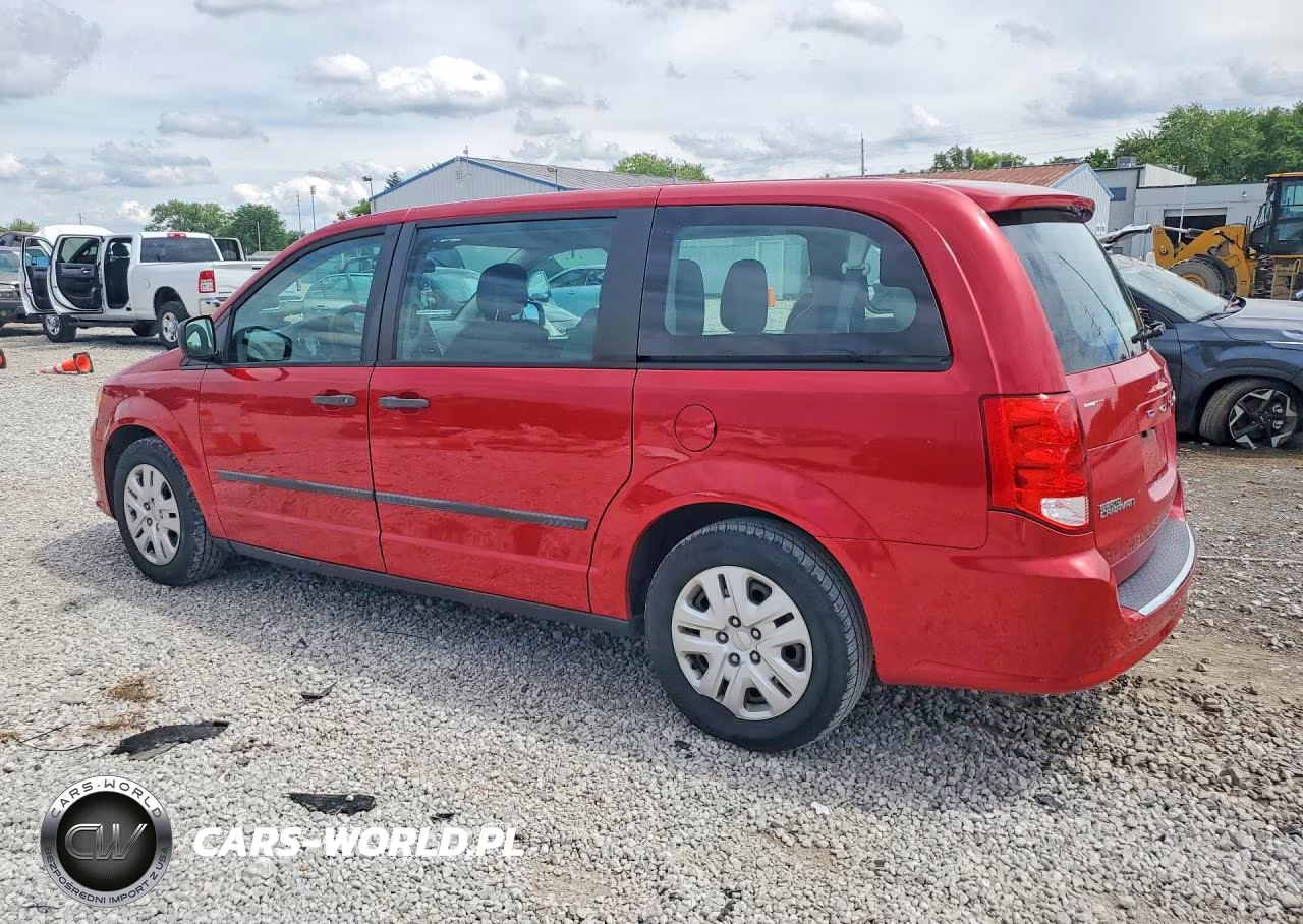 2015 Dodge Grand Caravan Se VIN:2C4RDGBG2FR670582 - 2