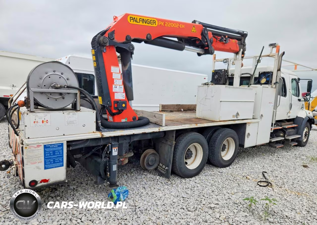 2013 Freightliner 108Sd Crane Truck VIN:1FVHG5BS8DHFG3883 - 3