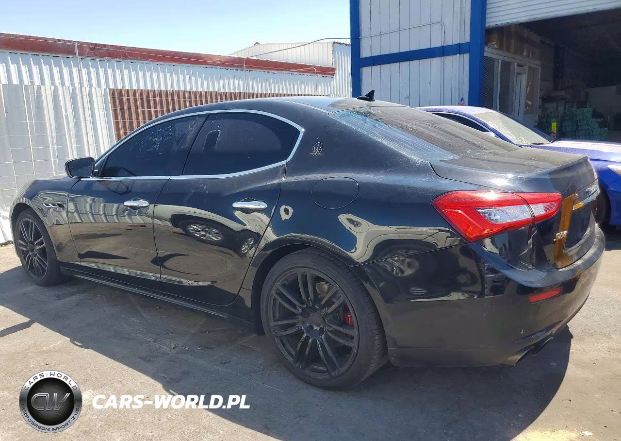 2017 Maserati Ghibli VIN:ZAM57XSA4H1205953 - 2