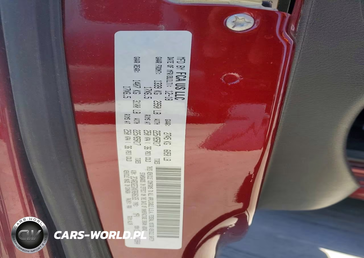 2019 Dodge Grand Caravan Gt VIN:2C4RDGEGXKR606165 - 13