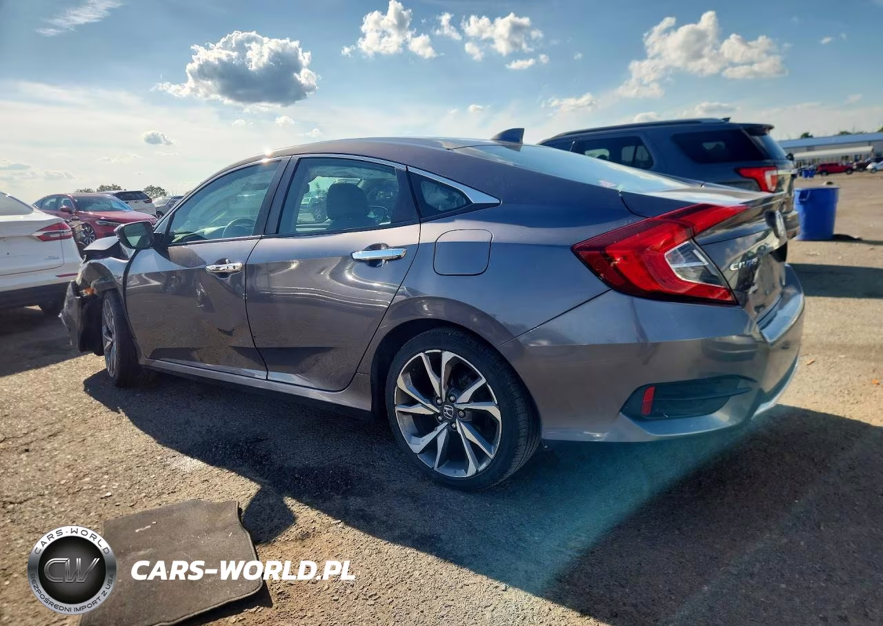 2019 Honda Civic Touring VIN:19XFC1F92KE202345 - 2