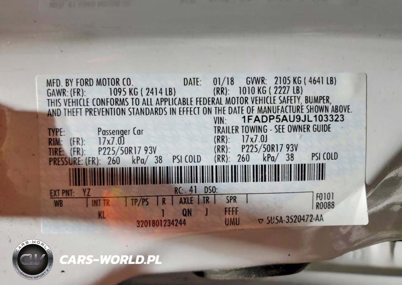 2018 Ford C-Max Se VIN:1FADP5AU9JL103323 - 14