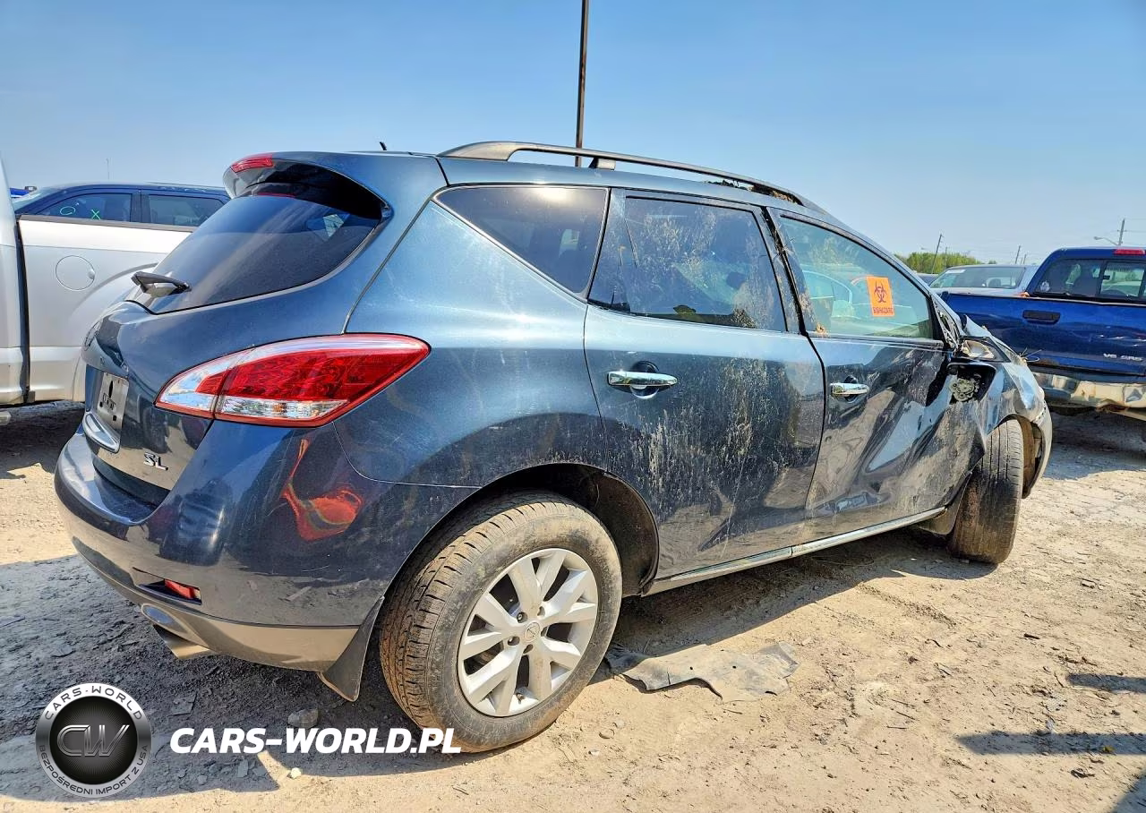 2012 Nissan Murano S VIN:JN8AZ1MUXCW118639 - 3