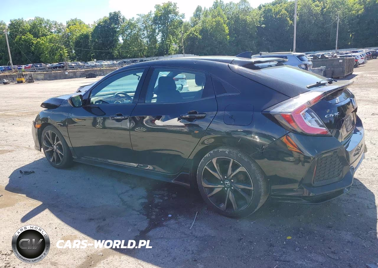 2018 Honda Civic Sport VIN:SHHFK7H41JU411686 - 2
