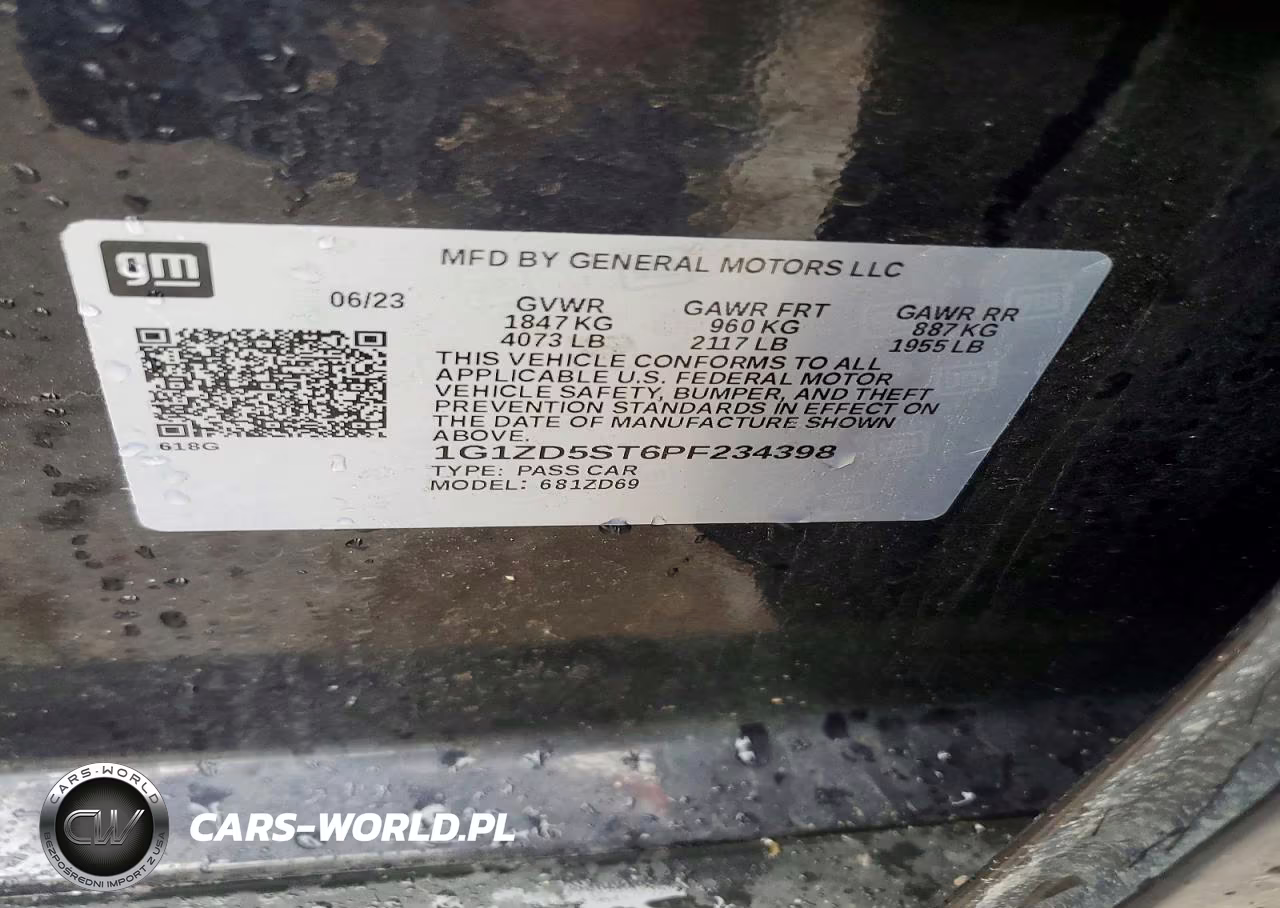 2023 Chevrolet Malibu VIN:1G1ZD5ST6PF234398 - 13