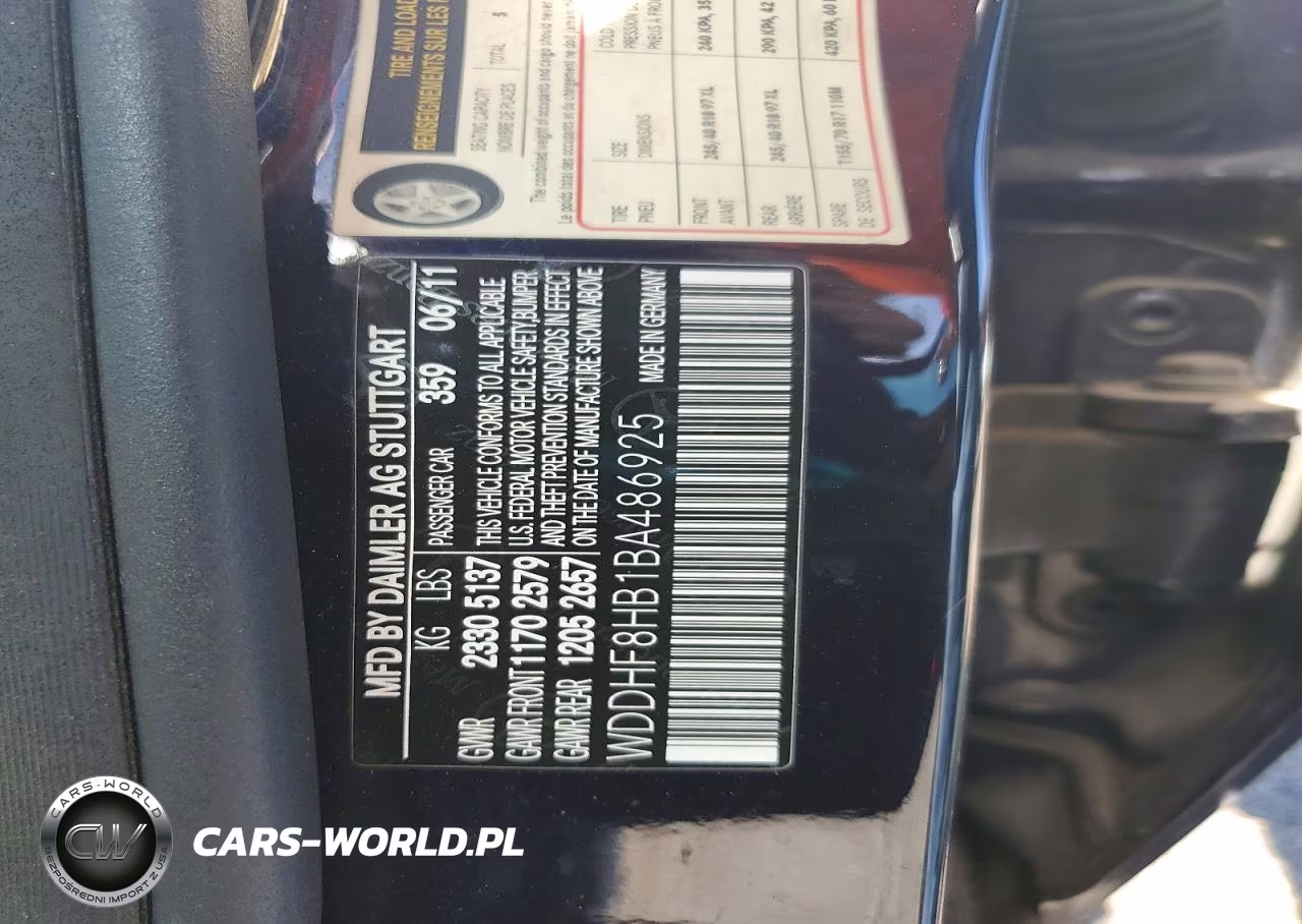 2011 Mercedes-Benz E 350 4Matic VIN:WDDHF8HB1BA486925 - 12
