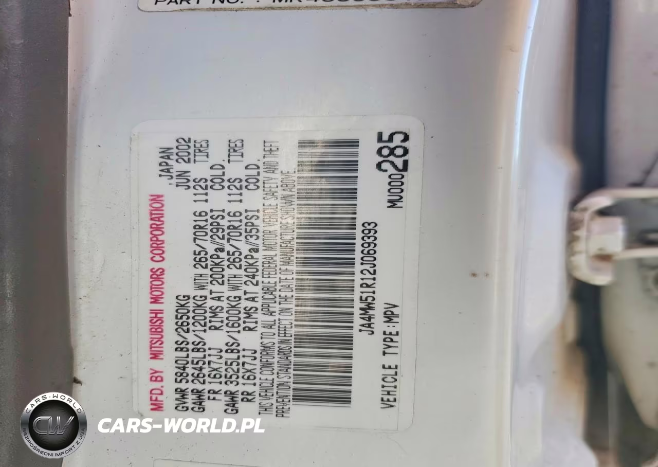 2002 Mitsubishi Montero Limited VIN:JA4MW51R12J069393 - 13