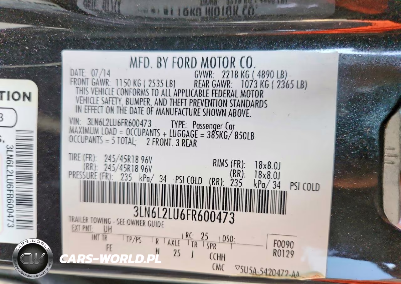 2015 Lincoln Mkz Hybrid VIN:3LN6L2LU6FR600473 - 12