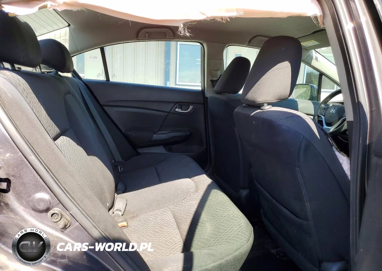 2014 Honda Civic Lx VIN:19XFB2F57EE085596 - 10