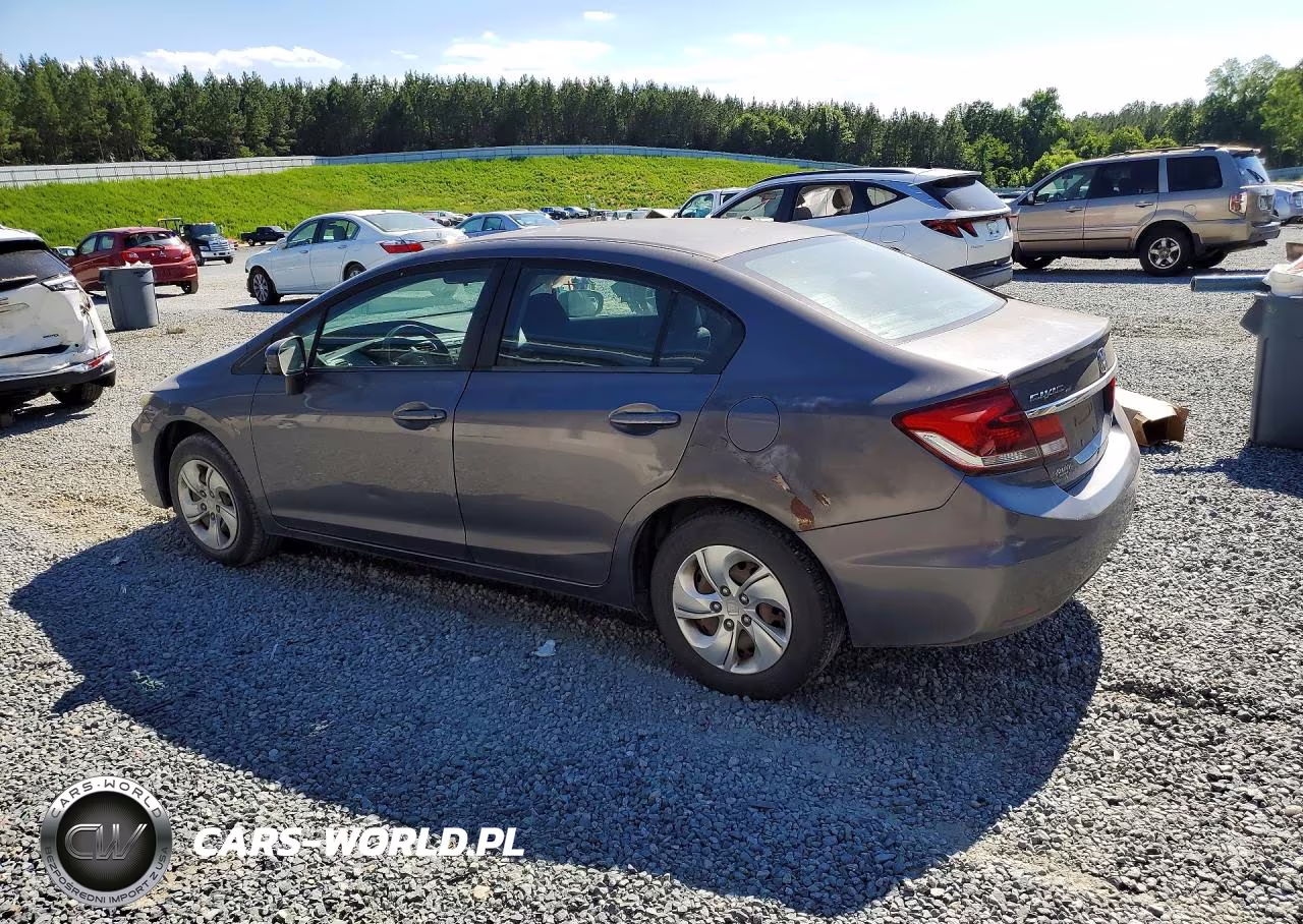 2014 Honda Civic Lx VIN:19XFB2F57EE085596 - 2