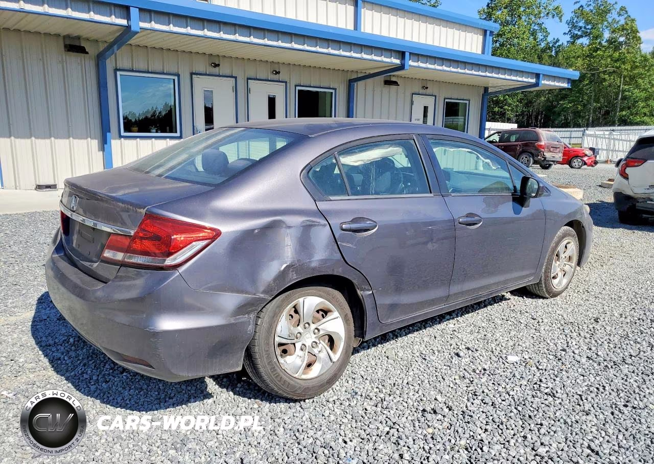 2014 Honda Civic Lx VIN:19XFB2F57EE085596 - 3