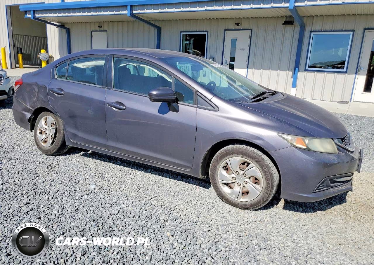 2014 Honda Civic Lx VIN:19XFB2F57EE085596 - 4