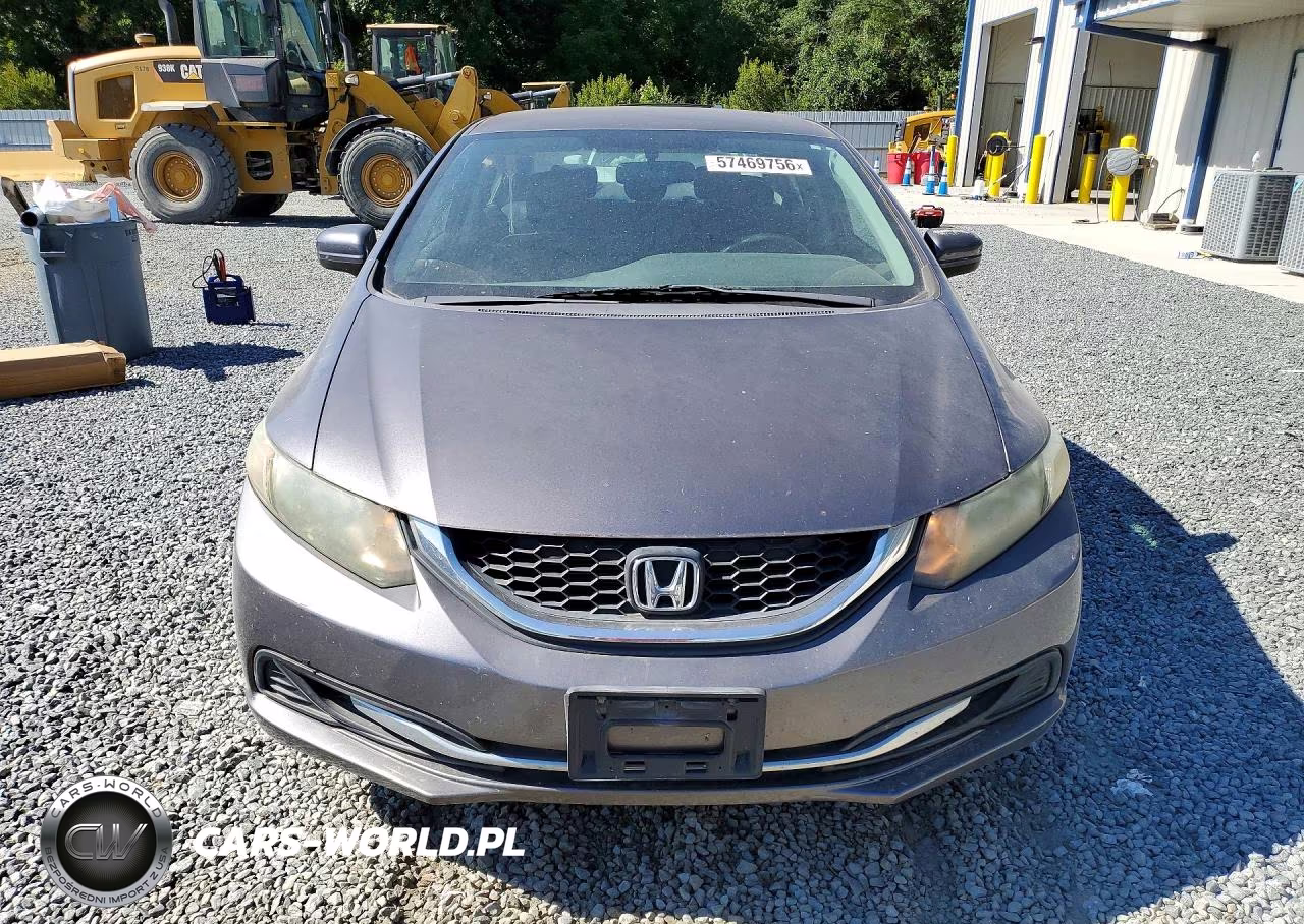 2014 Honda Civic Lx VIN:19XFB2F57EE085596 - 5