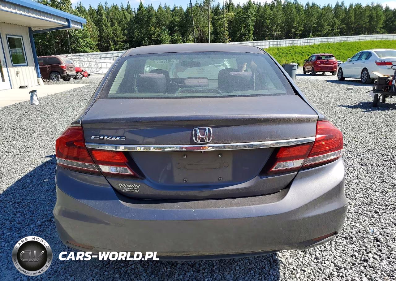 2014 Honda Civic Lx VIN:19XFB2F57EE085596 - 6