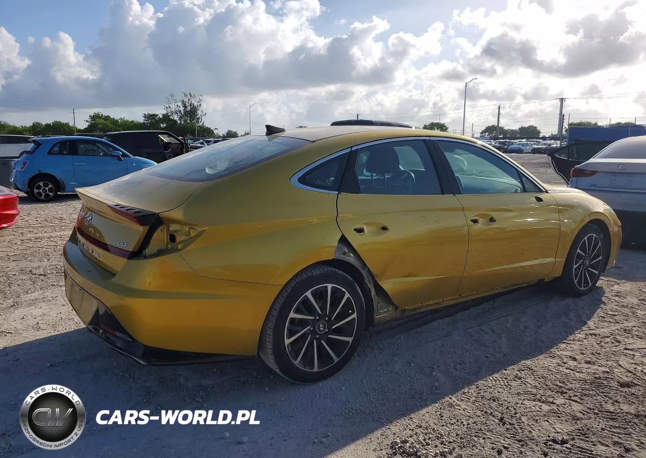 2020 Hyundai Sonata Sel Plus VIN:5NPEJ4J26LH051228 - 3