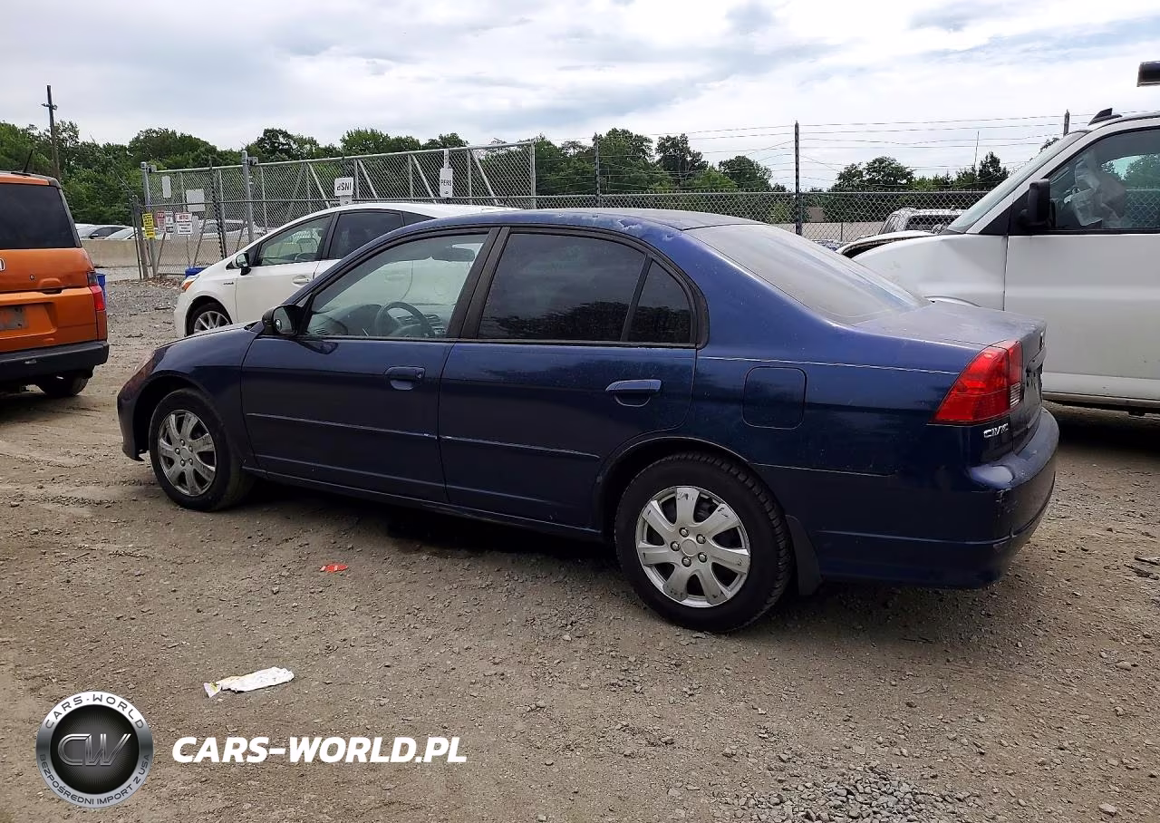 2005 Honda Civic Lx VIN:2HGES16565H564667 - 2